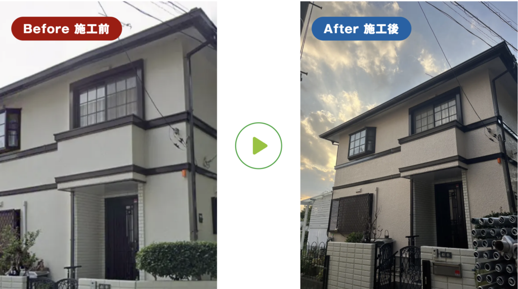 トベシンホームの施工事例。【外壁塗装×屋根塗装】 千葉県野田市