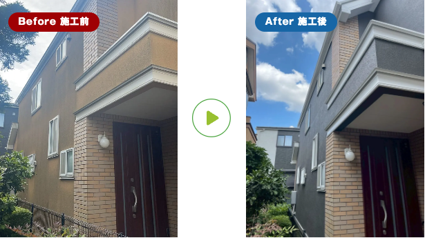トベシンホームの施工事例。【外壁塗装×屋根塗装】千葉県市川市