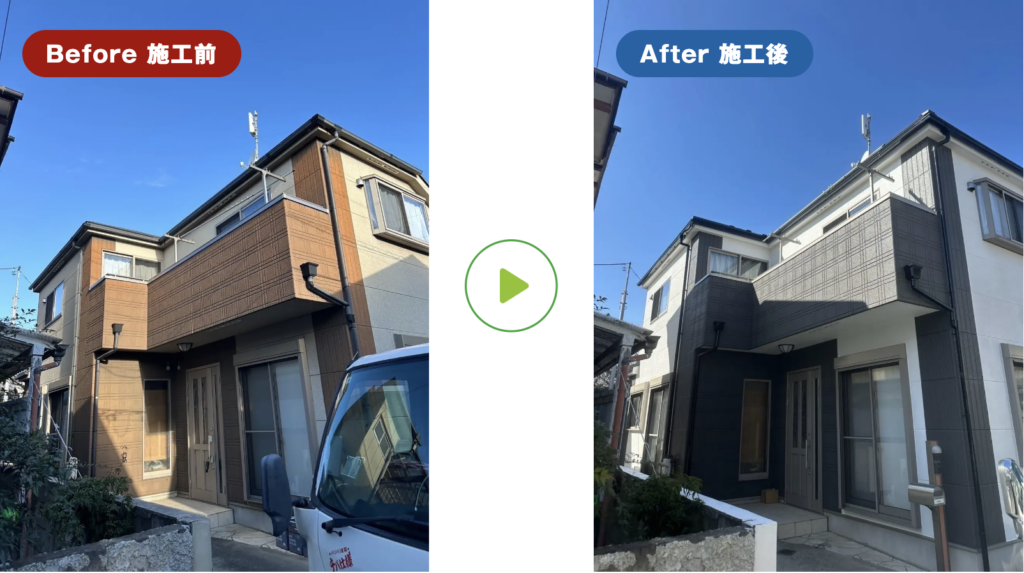 トベシンホームの施工事例。【外壁塗装×屋根カバー工法】千葉県八千代市