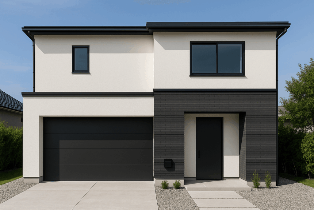 モダンスタイルの家