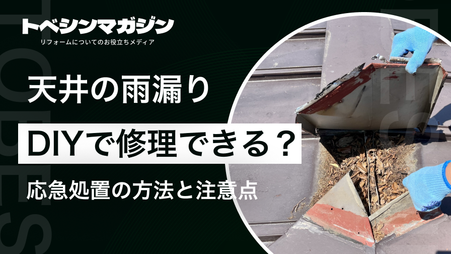 天井雨漏り修理diyのアイキャッチ画像
