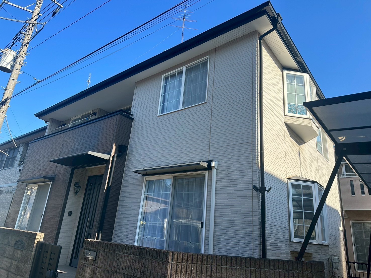 施工前の写真