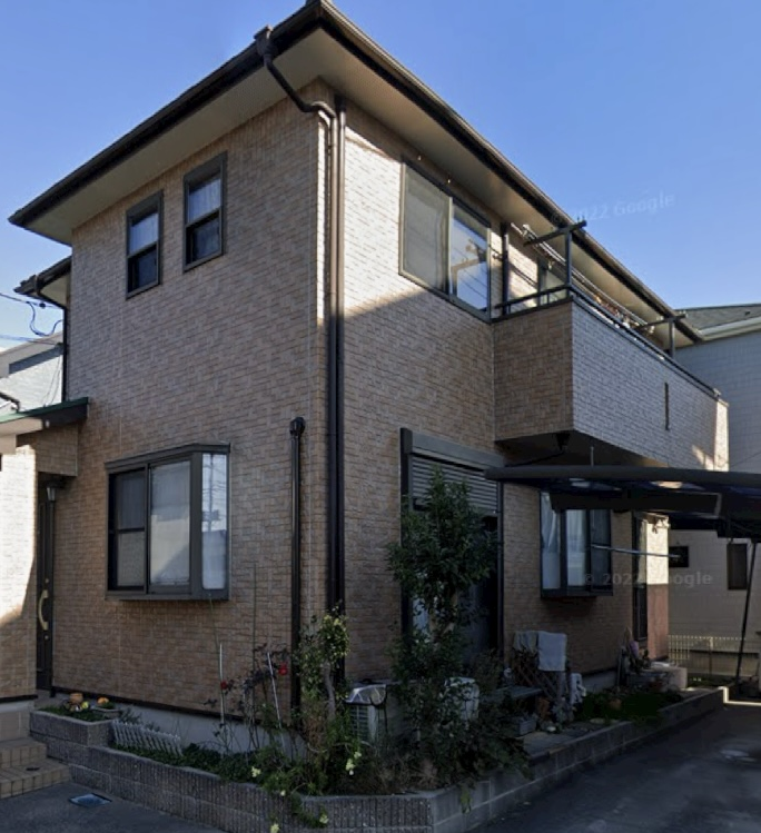 外壁塗装前の様子