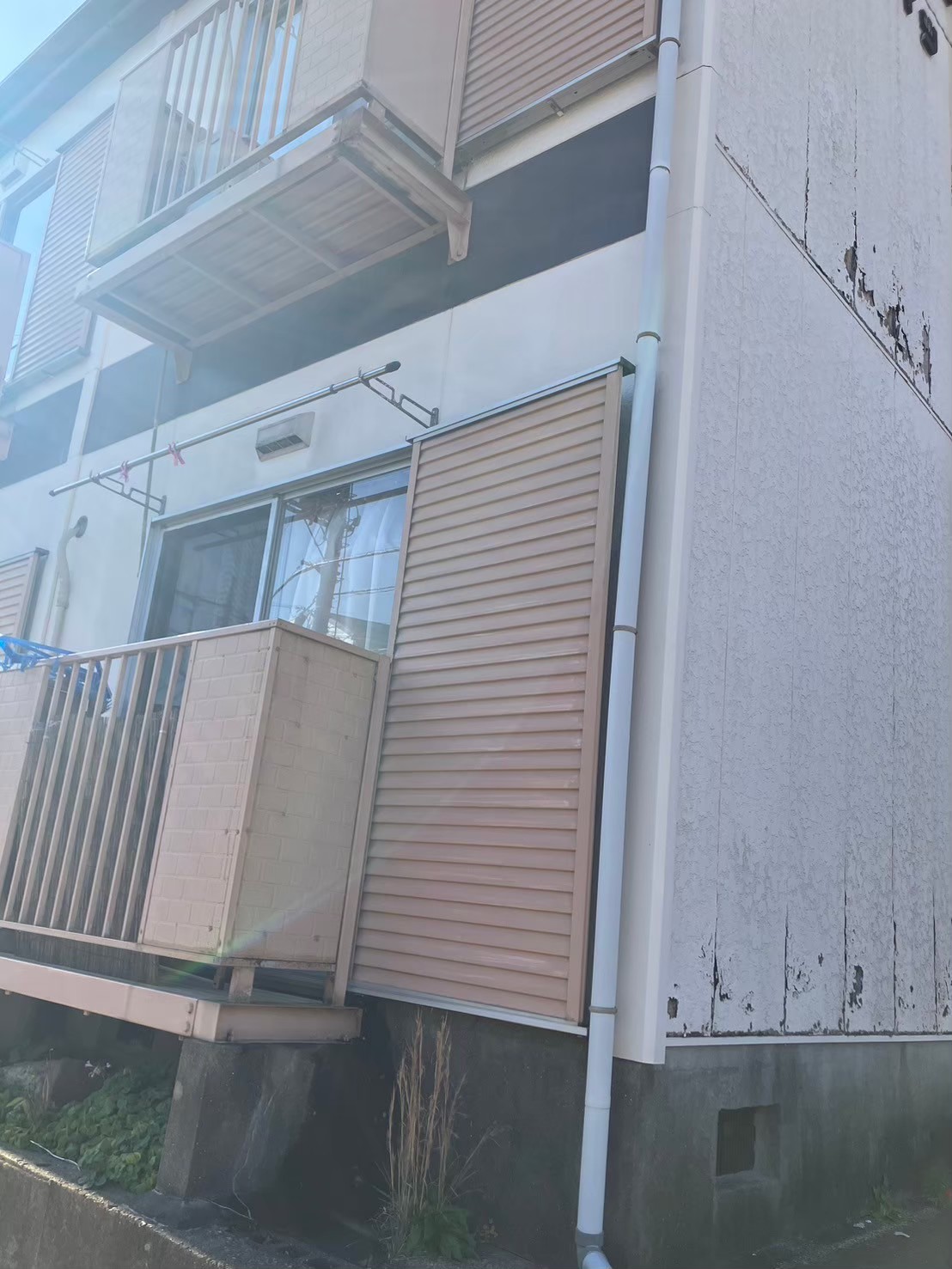 塗装前の外壁の様子