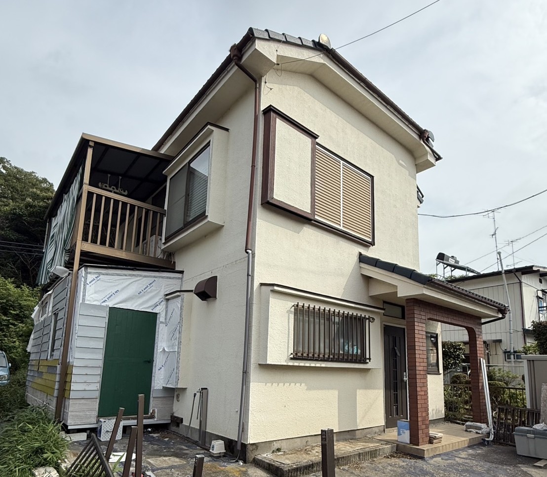 工事前の外観の様子