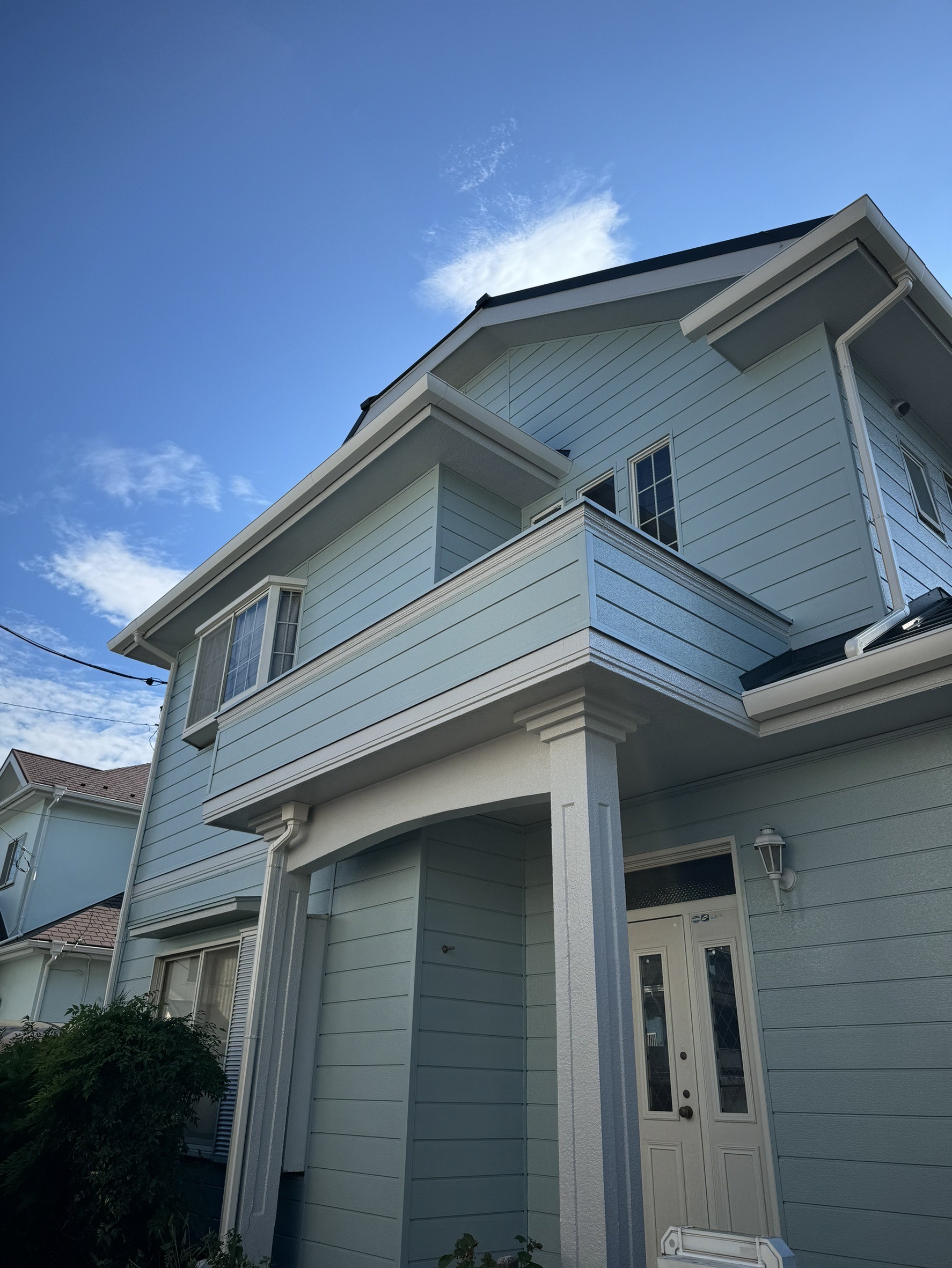 [流山市 I様邸]住まいの外回りをトータルケア！外壁・軒天・雨戸の塗装で安心リフォーム