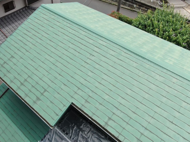 屋根カバー前の屋根の様子