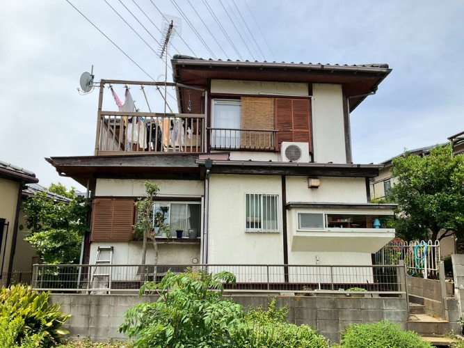 施工前の外観の様子