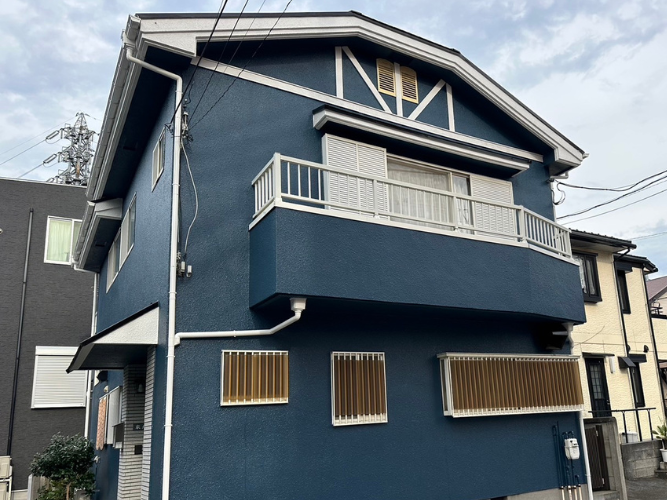 [さいたま市 I様邸]外壁塗装で住まいを守る！コーキング打ち替え・下塗り・上塗りで耐久性アップ