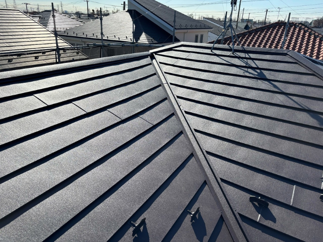 [鎌ヶ谷市 K様邸]屋根カバー工事で安心・快適な住まいへリフォーム！