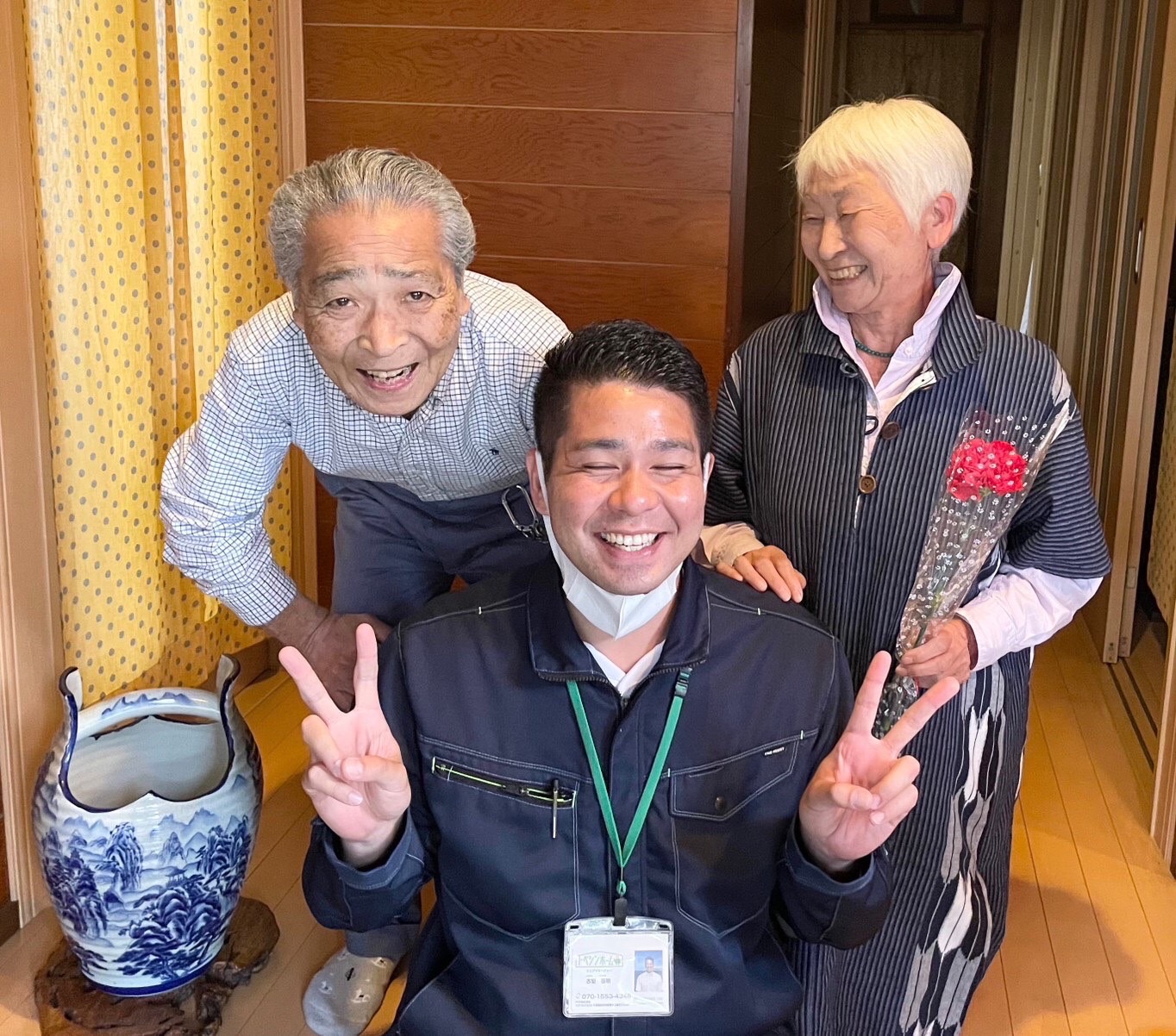 とても喜んでいただけて僕も嬉しいです！