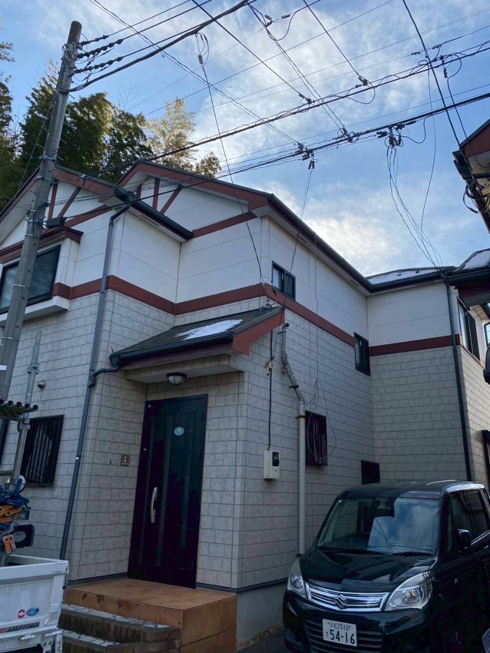 塗装前の外壁の様子